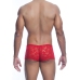 MOB - RED LACE BOXER SIZE S/M