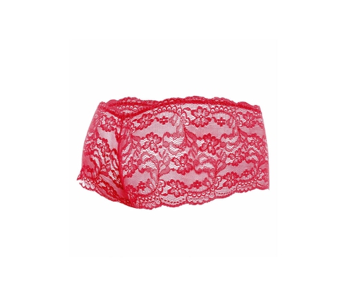 MOB - RED LACE BOXER SIZE S/M