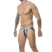 MOB - CLASSIC STRIPE WHITE JOCK SIZE L