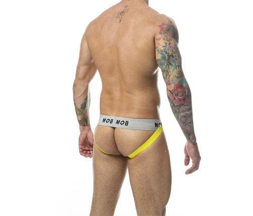MOB - CLASSIC STRIPE JOCK YELLOW SIZE XL