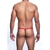 MOB - RED TEAR-SHAPED THONG SIZE S/M