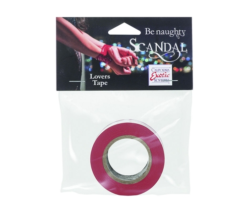 CALEXOTICS - SCANDAL CINTA DE BONDAGE ROJA