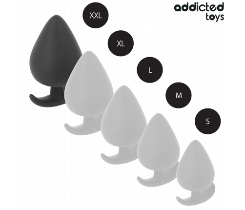 ADDICTED TOYS - ANAL PLUG SILICONE SIZE XXL 11 CM