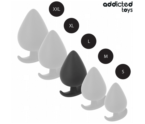 ADDICTED TOYS - ANAL PLUG SILICONE SIZE L 8 CM