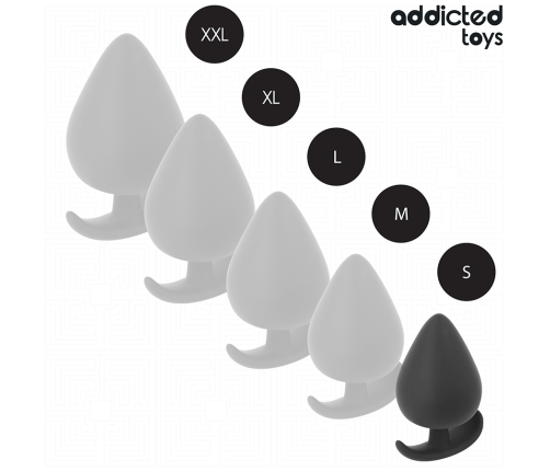 ADDICTED TOYS - ANAL PLUG SILICONE SIZE S 5.3 CM