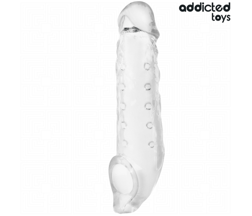 ADDICTED TOYS - TRANSPARENT PENIS SHEATH SIZE M 27 CM