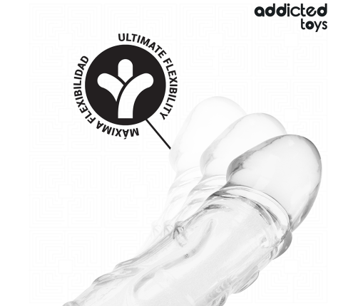 ADDICTED TOYS - TRANSPARENT PENIS EXTENSON 27 CM