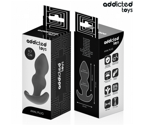ADDICTED TOYS - ANAL PLUG SILICONE SIZE L 11.7 CM