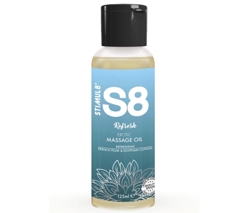 STIMUL8 - S8 REFRESH COTTON MASSAGE OIL 125 ML