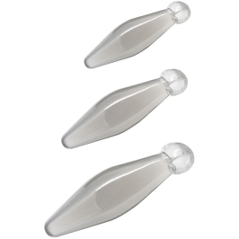TOYJOY - ANAL PLAY 3-PIECE TRANSPARENT FINGER RIMMER
