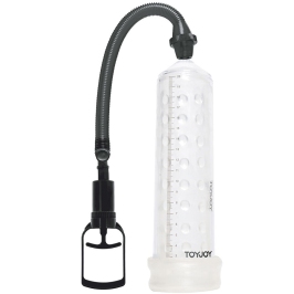 TOYJOY - POWERFUL MASSAGE PUMP WITH TRANSPARENT SLEEVE