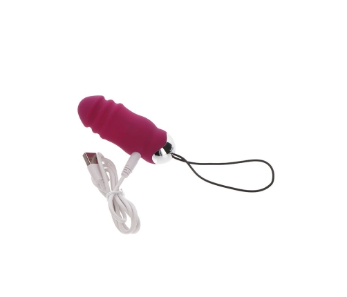 TOYJOY - HAPPINESS SUNN SIDE UP AND DOWN VIBRATOR REMOTE CONTROL FUCHSIA