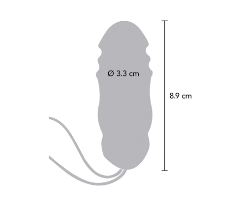 TOYJOY - HAPPINESS SUNN SIDE UP AND DOWN VIBRATOR REMOTE CONTROL FUCHSIA