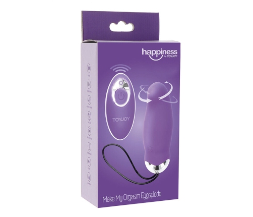 TOYJOY - HAPPINESS MY ORGASM EGGSPLODE VIBRATOR REMOTE CONTROL