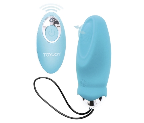 TOYJOY - HAPPINESS I'M SO EGGCITED REMOTE CONTROL VIBRATOR BLUE