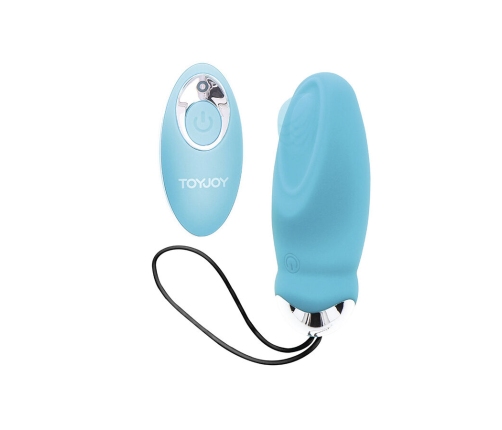 TOYJOY - HAPPINESS I'M SO EGGCITED REMOTE CONTROL VIBRATOR BLUE