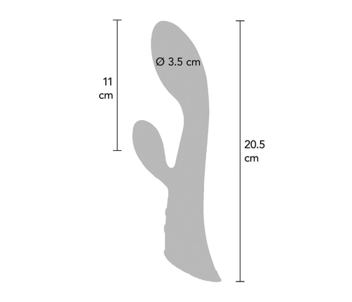 TOYJOY - IVY CASSIA XTRA INTENSE VIBRATOR CLITORIS STIMULATOR BLACK