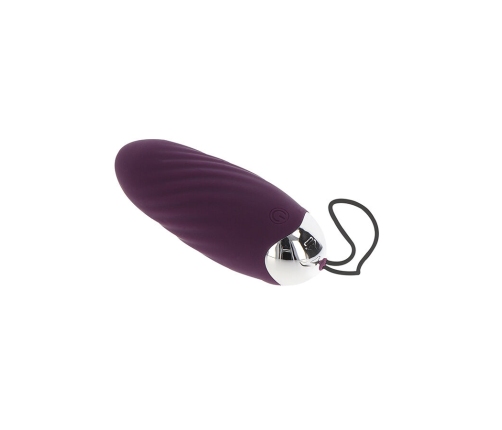 TOYJOY - HAPPINESS KNOCK KNOCK EGGSTAVAGANT VIBRATOR WITH REMOTE CONTROL PURPLE