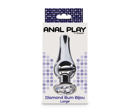 TOYJOY - ANAL PLAY DIAMOND BUM BIJOU LARGE ANAL PLUG