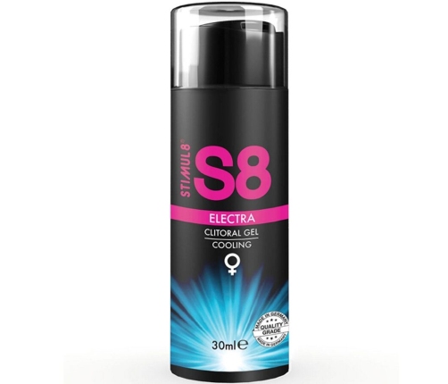 STIMUL8 - S8 ELECTRA GEL ESTIMULADOR DE CLÍTORIS EFECTO FRÍO 30 ML