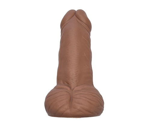 DIABLO PICANTE - HOT DEVIL MULATTO-COLORED PENIS-SHAPED STRESS TOY