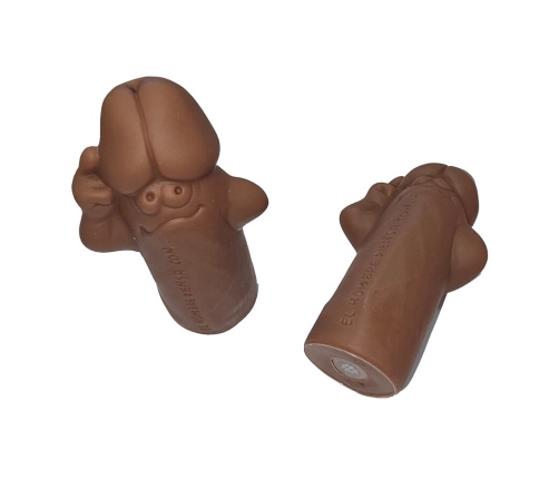 DIABLO PICANTE - WPENIS SHAPED WHISTLE IN BROWN COLOR