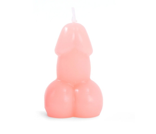 DIABLO PICANTE - PENIS SHAPED CANDLE IN PINK COLOR