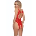 PASSION - BS112 BODYSTOCKING RED LACE