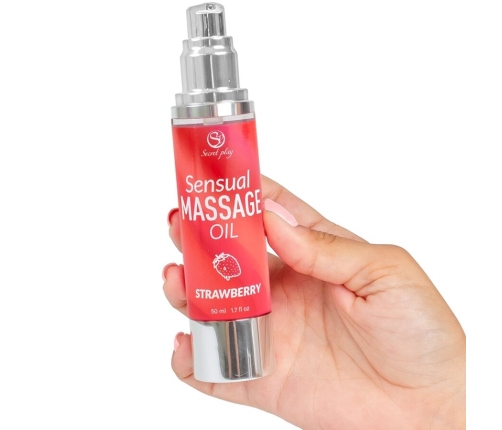 SECRETPLAY - STRAWBERRY MASSAGE OIL