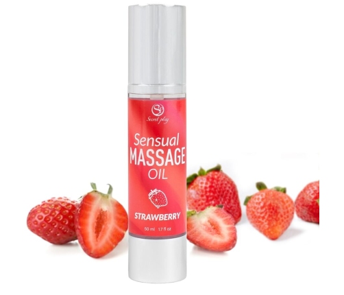 SECRETPLAY - STRAWBERRY MASSAGE OIL