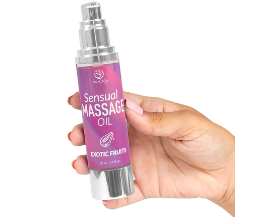 SECRETPLAY - ACEITE DE MASAJE FRUTAS EXÓTICAS
