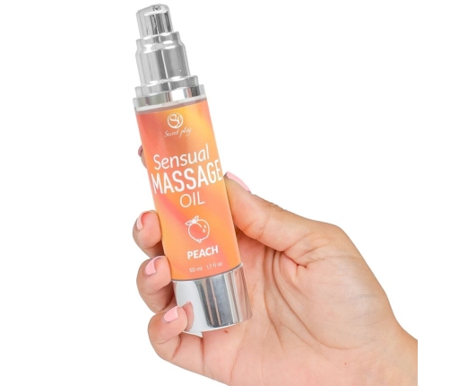 SECRETPLAY - PEACH MASSAGE OIL