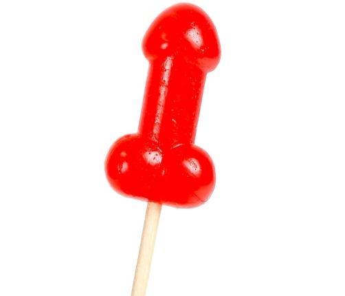SECRETPLAY - CHERRY CANDY PENIS LOLLIPOP WITH SPICY HEAT EFFECT