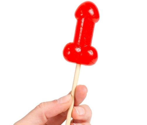 SECRETPLAY - CHERRY CANDY PENIS LOLLIPOP WITH SPICY HEAT EFFECT