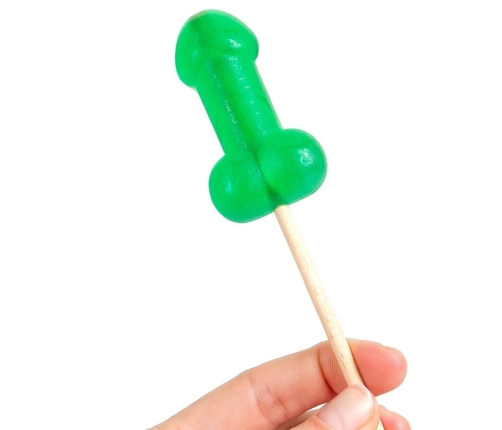 SECRETPLAY - PIRULETA PENE CARAMELO MENTA CON EFECTO FRÍO