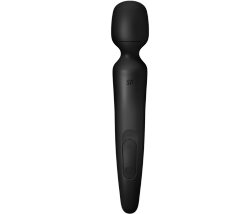 SATISFYER - WAND ERLAND VIBRATING MASSAGER BLACK