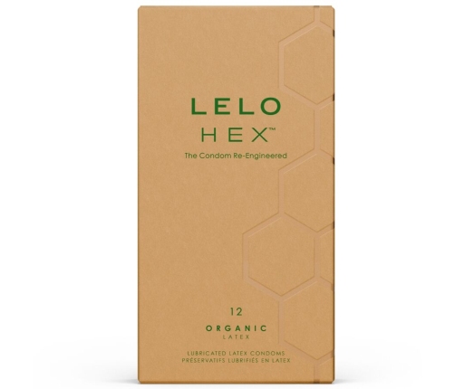LELO - HEX ORGANIC PRESERVATIVO CAJA 12 UDS