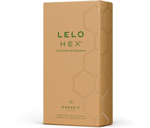 LELO - HEX ORGANIC PRESERVATIVO CAJA 12 UDS
