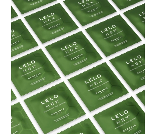 LELO - HEX ORGANIC PRESERVATIVO CAJA 36 UDS