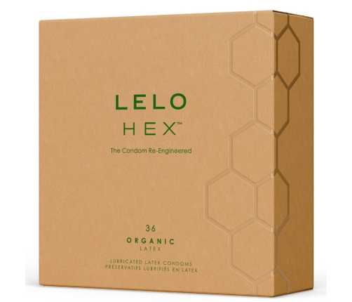 LELO - HEX ORGANIC PRESERVATIVO CAJA 36 UDS