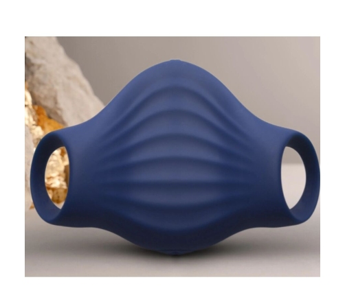 ROCKS- OFF - PALM BLUE FLEXIBLE VIBRATOR MASTURBATOR