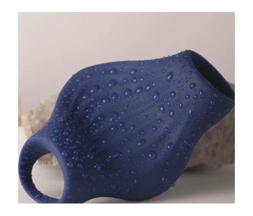 ROCKS- OFF - PALM BLUE FLEXIBLE VIBRATOR MASTURBATOR