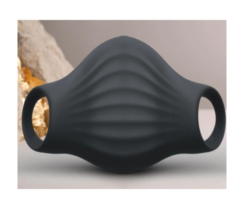 ROCKS- OFF - PALM BLACK FLEXIBLE VIBRATOR MASTURBATOR