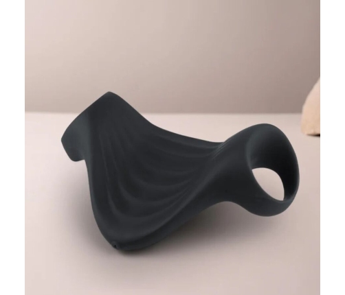 ROCKS- OFF - PALM BLACK FLEXIBLE VIBRATOR MASTURBATOR