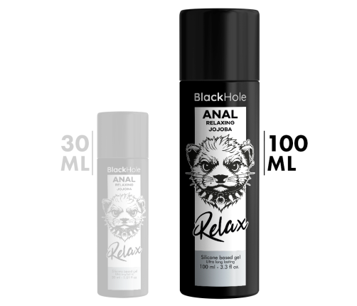 BLACK HOLE - ANAL RELAXING JOJOBA RELAX SILICONE BASE 100 ML