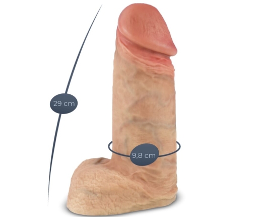 SILEXD - MODEL 1 XTREME PREMIUM SILICONE REALISTIC PENIS 28 CM