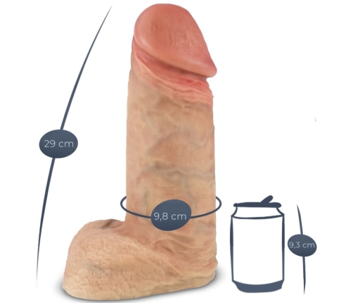 SILEXD - MODEL 1 XTREME PREMIUM SILICONE REALISTIC PENIS 28 CM