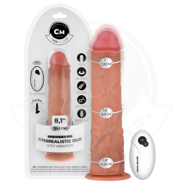COCK MILLER - REALISTIC DILDO WITH SUCTION CUP AND REMOTE CONTROL VIBRATION 20.5 CM COCK MILLER - REALISTIC DILDO WITH SUCTION CUP AND REMOTE CONTROL VIBRATION 20.5 CM