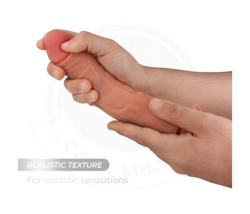 COCK MILLER - REALISTIC DILDO WITH SUCTION CUP AND VIBRATION WITH REMOTE CONTROL 21.5 CM