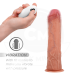 COCK MILLER - REALISTIC DILDO WITH SUCTION CUP AND REMOTE CONTROL VIBRATION 19.5 CM